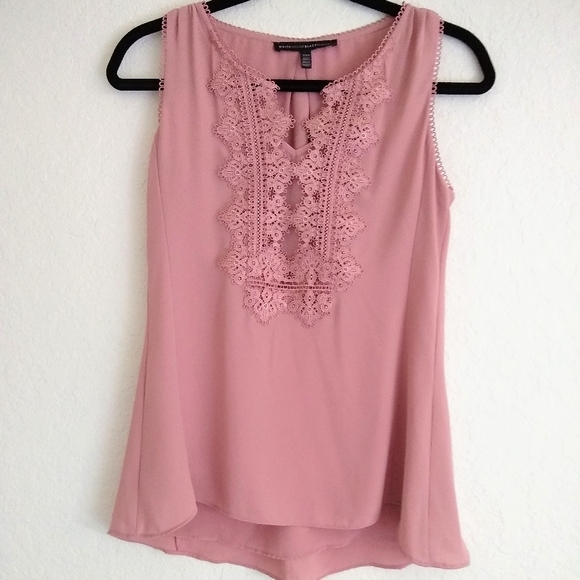 White House Black Market Amara Shell Tank - Picture 2 of 8